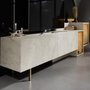 Hanah Home Tenon - Travertino, Gold